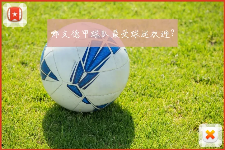 哪支德甲球队最受球迷欢迎？